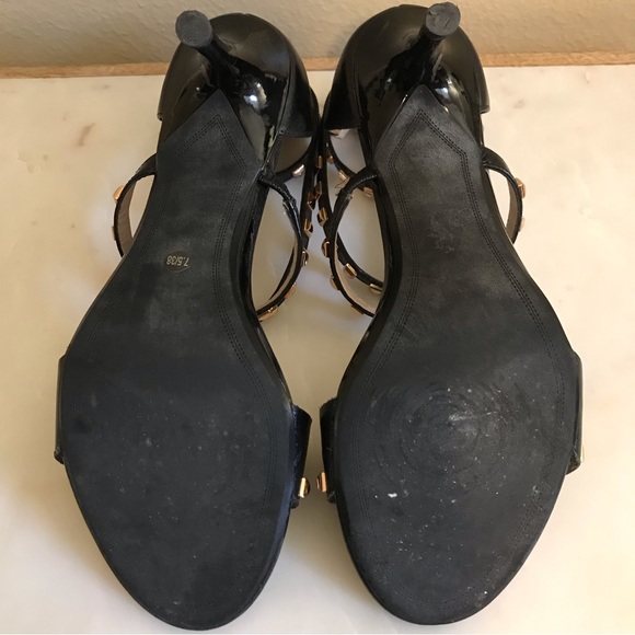 DKNY Strappy Studded Heeled Sandals - Picture 2 of 6